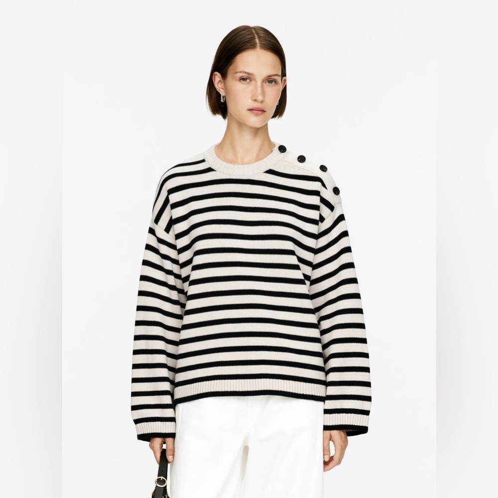 ARKET Oversized Cotton Jumper (S)